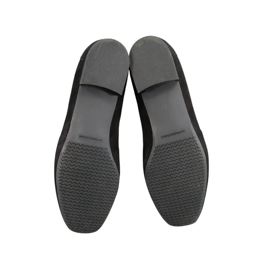 Eric Michael Shoes Womens 39 Loafer Tassel Fashion Career Classic Leather Black